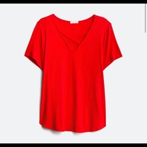 Red Emory Park 2x tee